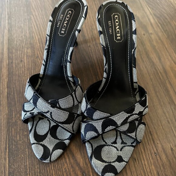 Coach Shoes - Coach Signature Heels - Size 8.5